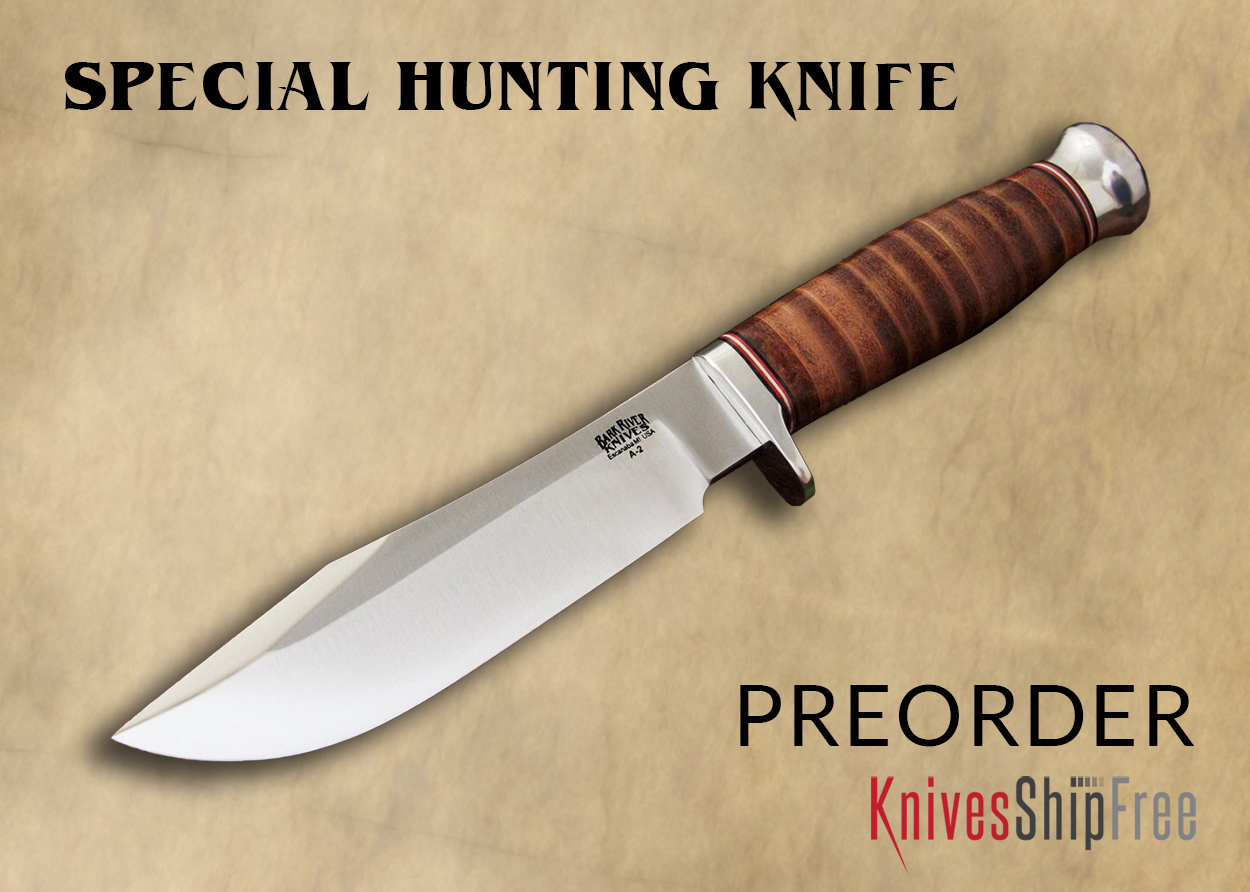Buy Bark River Knives Special Hunting Knife Hidden Tang Ships Free