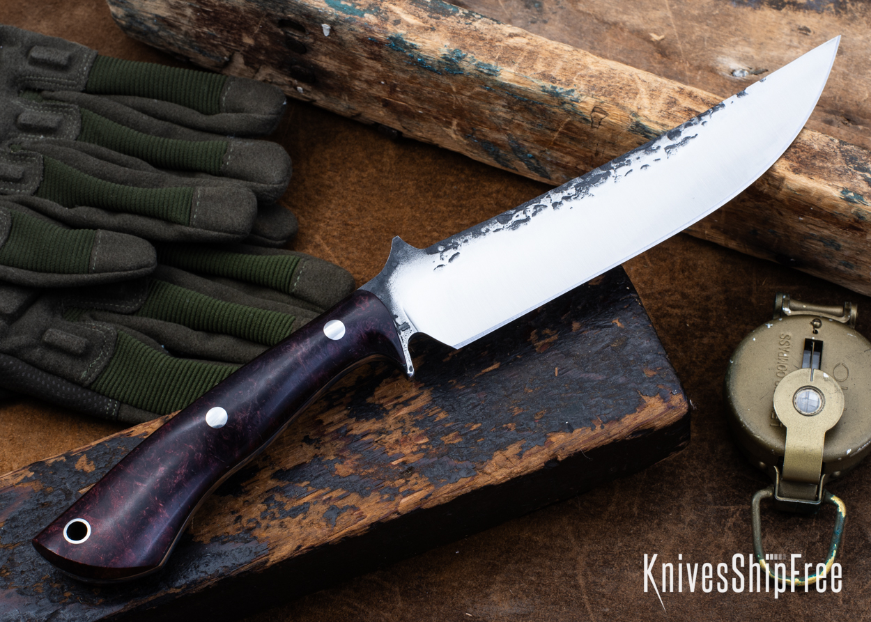 Double Dyed Box Elder Burl - Black Liners - LH24HI154 (Back)