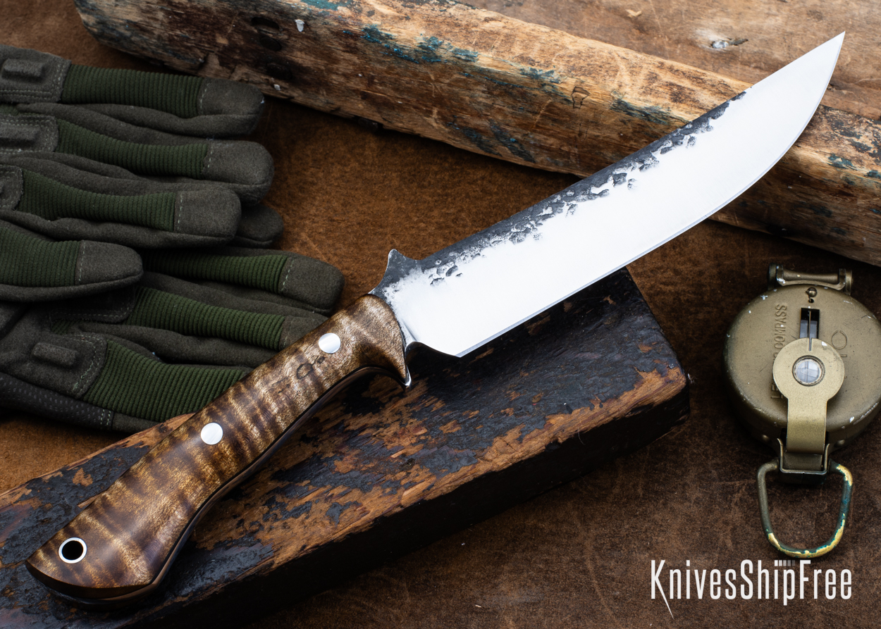 Dark Curly Maple - Black Liners - LH24HI073 (Back)