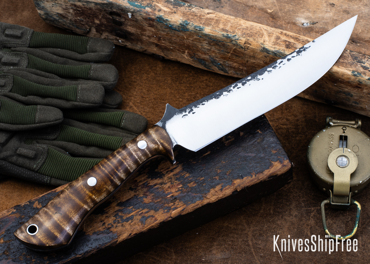 Dark Curly Maple - Black Liners - LH24HI087 (Back)