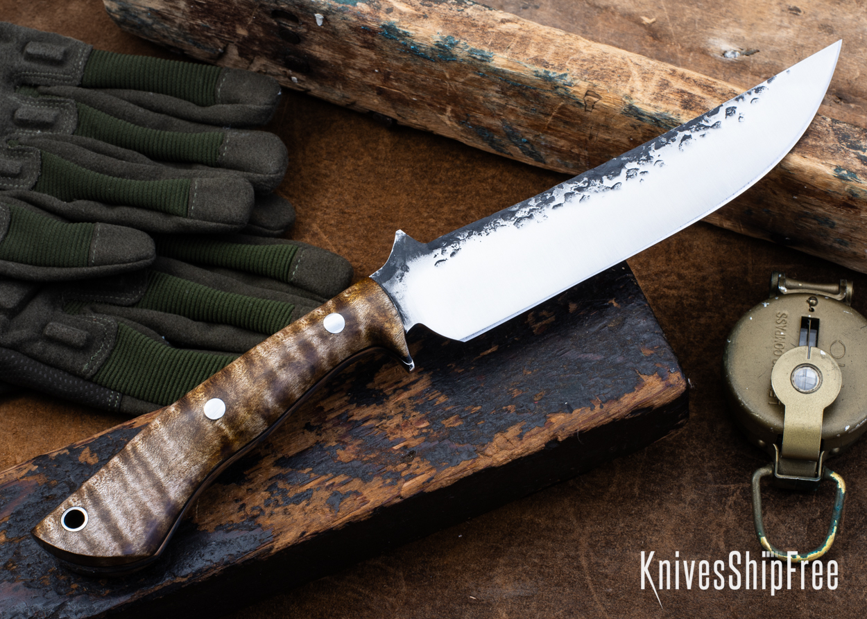 Dark Curly Maple - Black Liners - LH24HI089 (Back)