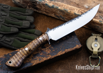 Dark Curly Maple - Black Liners - LH24HI081 (Back)