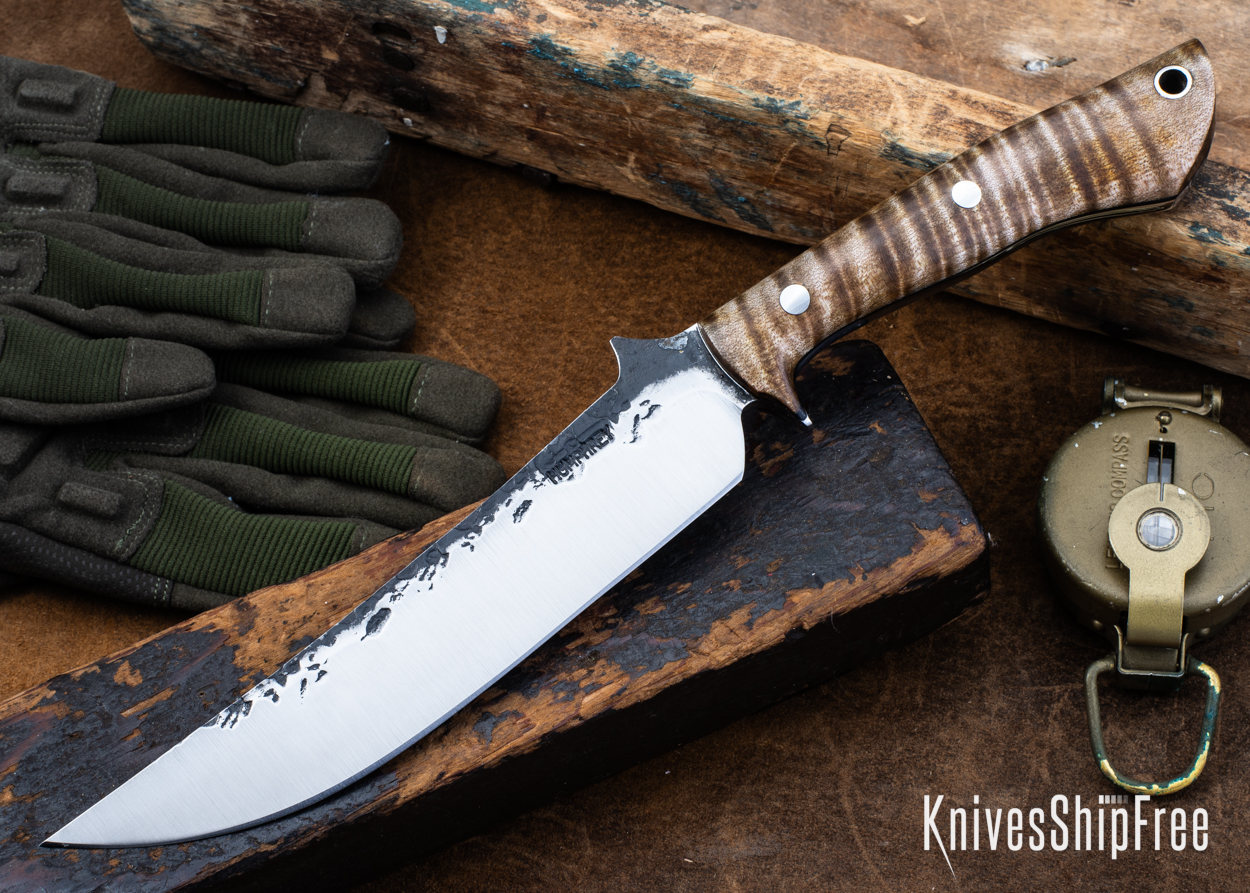 Dark Curly Maple - Black Liners - LH24HI074 (Front)