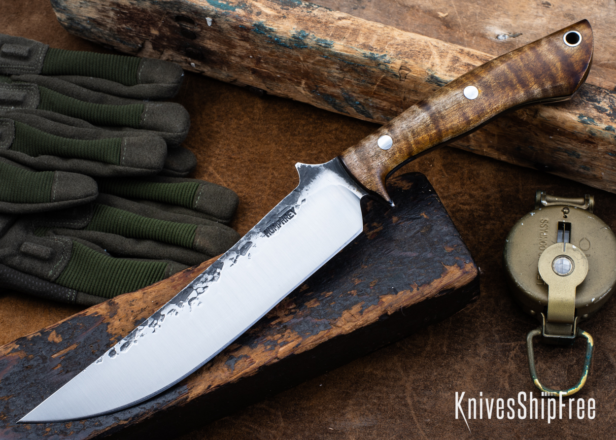 Dark Curly Maple - Black Liners - LH24HI076 (Front)