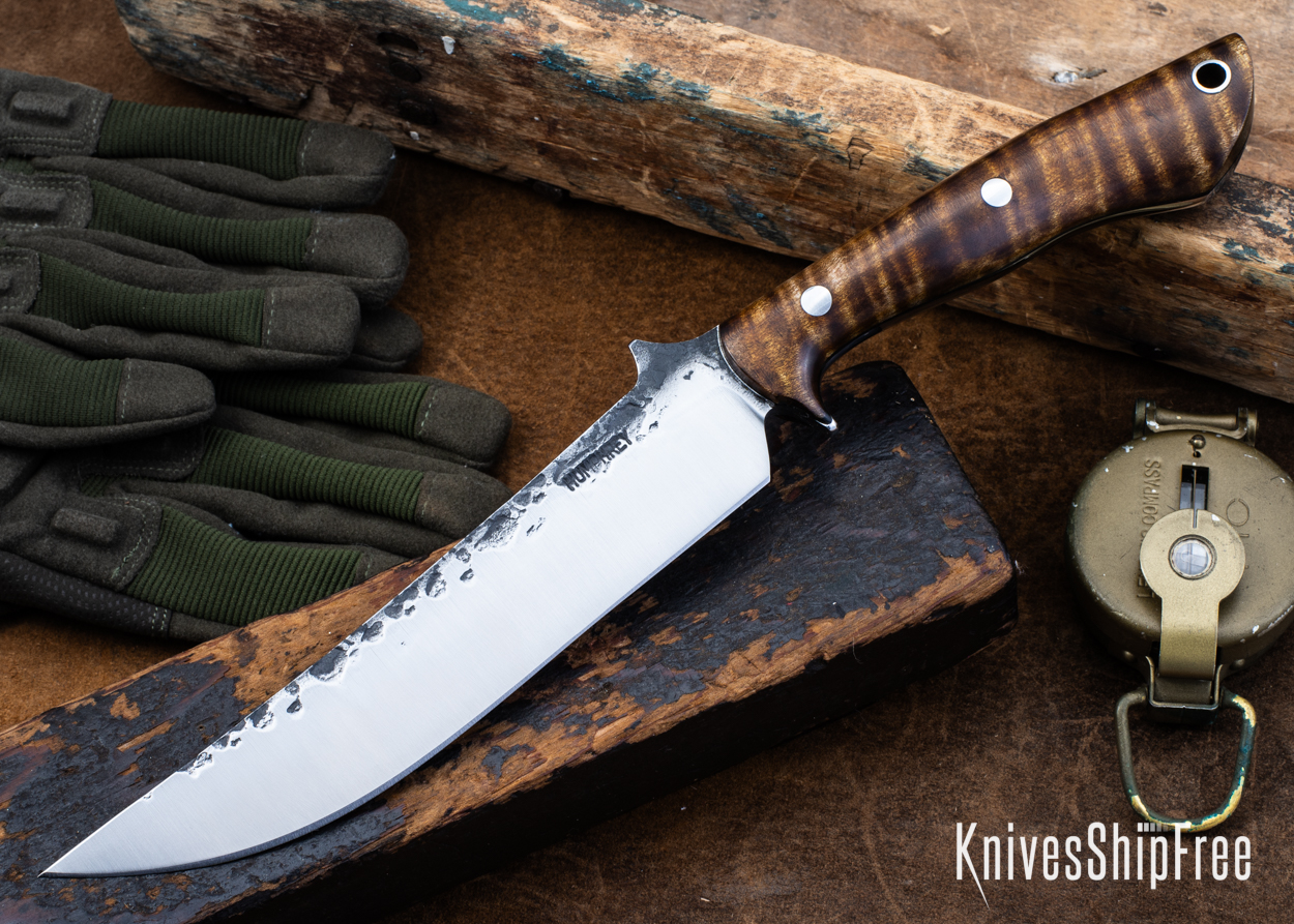 Dark Curly Maple - Black Liners - LH24HI078 (Front)