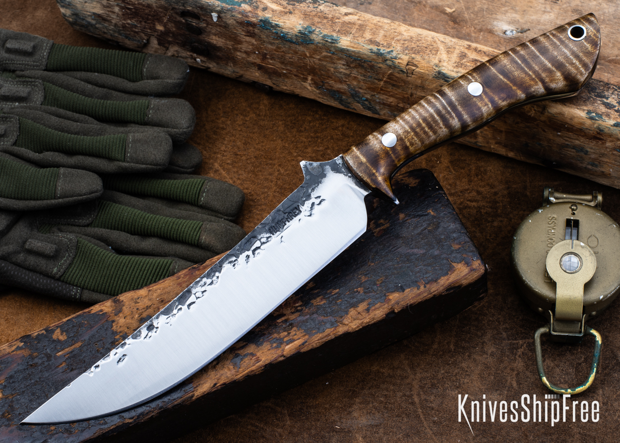 Dark Curly Maple - Black Liners - LH24HI083 (Front)