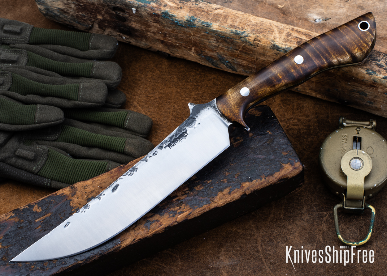 Dark Curly Maple - Black Liners - LH24HI086 (Front)