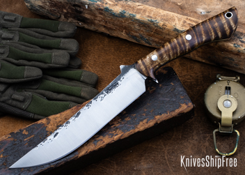 Dark Curly Maple - Black Liners - LH24HI082 (Front)