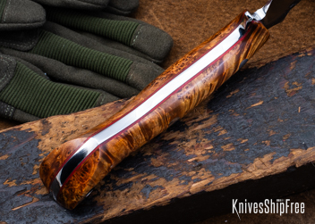 Double Dyed Box Elder Burl - Red Liners - LH24HI146 (Liners)