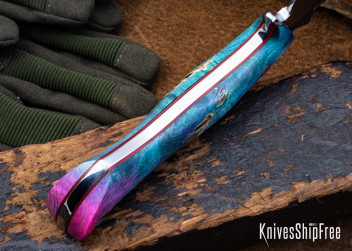 Double Dyed Box Elder Burl - Red Liners - LH24HI149 (Liners)