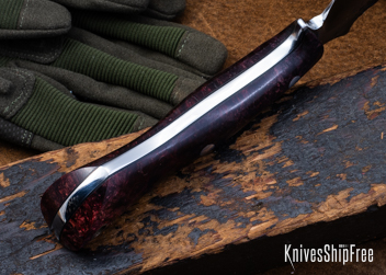 Double Dyed Box Elder Burl - Black Liners - LH24HI154 (Liners)