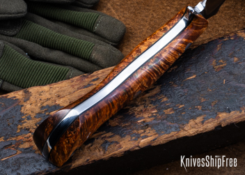 Double Dyed Box Elder Burl - Black Liners - LH24HI155 (Liners)