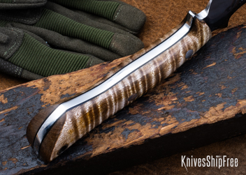 Dark Curly Maple - Black Liners - LH24HI074 (Liners)