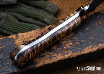 Dark Curly Maple - Black Liners - LH24HI096 (Liners)