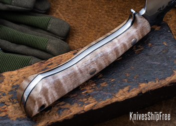 Dark Curly Maple - Black Liners - LH24HI098 (Liners)