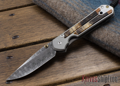 Chris Reeve Knives: Large Sebenza 21 - Spalted Beech - Raindrop