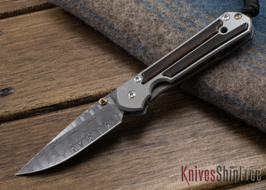 Chris Reeve Knives: Small Sebenza 21 - Macassar Ebony Inlay