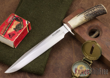 Randall Made Knives: Model 5-8 Camp & Trail Knife - Stag - 106