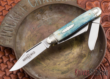 Great Eastern Cutlery: #66 Northfield UN-X-LD - Calf Roper - Blue