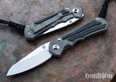 Chris Reeve Knives: Small Inkosi - Black Canvas Micarta Inlay
