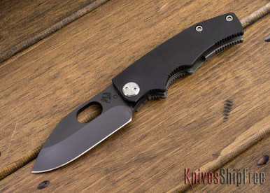 Medford Knife & Tool: 187 RMP - Black G-10 / Ti - Gray PVD