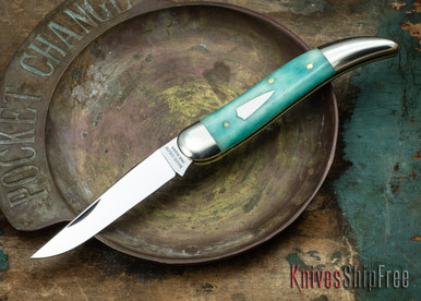 Great Eastern Cutlery: #12 Tidioute - Toothpick - Aqua Camel Bone #12