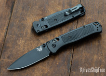 Benchmade Knives: 535BK-2 Bugout - Graphite Black CF-Elite Scales - AXIS Lock - CPM-S30V