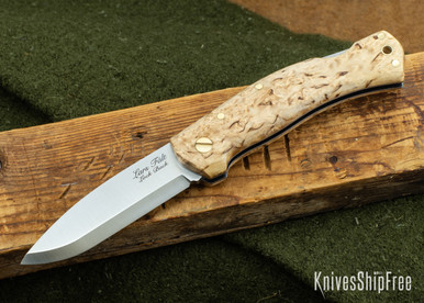 Casstrom: Lars Falt Scandi Lockback Folder - Curly Birch 86