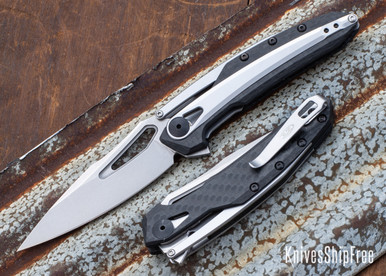 Zero Tolerance: 0990 - Carbon Fiber - KVT Bearing Flipper