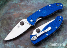 Spyderco: Tenacious Lightweight - Blue FRN - CPM-S35VN - C122PBL