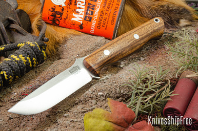 Bark River Knives: Gunny - CPM 3V - Zebrawood #1