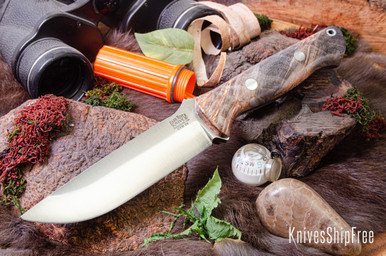 Bark River Knives: Bravo 1.25 - CPM 3V - Hellfire Maple Burl #2