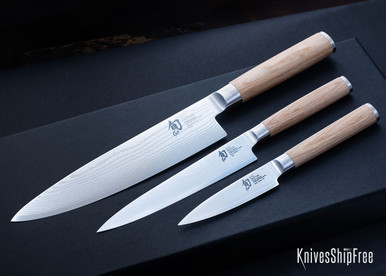 Shun Knives: Classic Blonde 3pc. Starter Set - 8