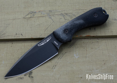 Bradford Knives: Guardian 3 - 3D Textured Black G-10 - M390