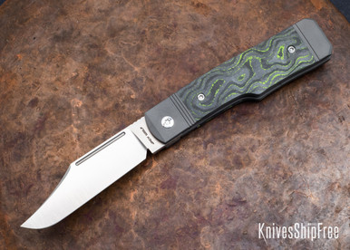 Jack Wolf Knives: Gunslinger Jack - Front Flipper - Titanium