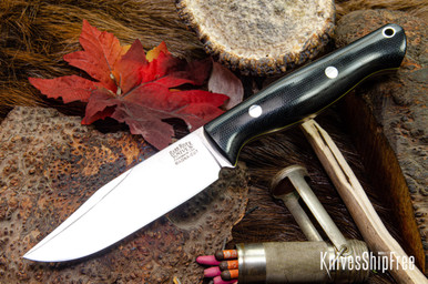 Bark River Knives: Gunny Sidekick - CPM MagnaCut - Black Canvas