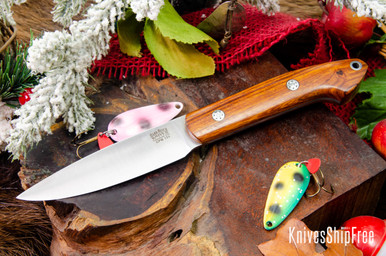 Bark River Knives: Bird & Trout - CPM 154 - Desert Ironwood 