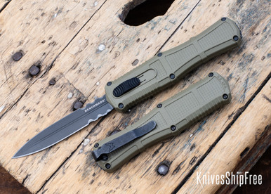 Benchmade Knives: 3370SGY-1 Claymore - OTF Auto - Ranger