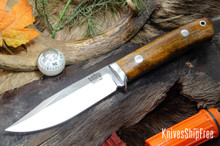 Bark River Knives: Hildi - CPM-CruWear - Dark Curly Maple - Black Liners #2