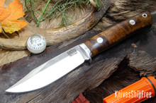 Bark River Knives: Hildi - CPM-CruWear - Dark Curly Maple #2