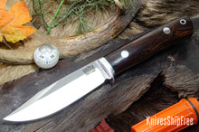 Bark River Knives: Hildi - CPM-CruWear - Desert Ironwood - Red Liners #1