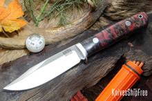 Bark River Knives: Hildi - CPM-CruWear - Hellfire Maple Burl #1