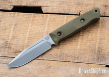 Benchmade Knives: 163-1 Bushcrafter - OD Green G-10 - CPM-S30V