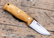 Helle Knives: Wabakimi - Curly Birch - Sleipner 