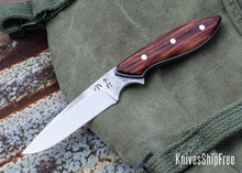 5549  Carter Cutlery: Muteki - Compact Original - Redwood - Tiffany Blue & Purple G10 Liners - CC21CJ007