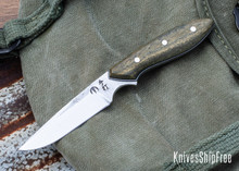 5548  Carter Cutlery: Muteki - Emily's Knife - Verawood - Black & White G10 Liners - CC21CJ008