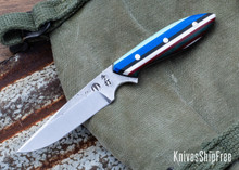 5539  Carter Cutlery: Muteki - Emily's Knife - Multicolor G10 - Black G10 Liners - CC21CJ010