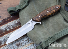 5559 Carter Cutlery: Muteki - Wharncliffe Brute - Bocote - Black & White G10 Liner - CC21CJ017