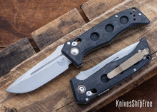 Benchmade Knives: 2730-03 Mini Auto Adamas - AXIS Auto - Marbled Carbon Fiber - CPM-MagnaCut