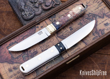 Bark River Knives: Kitsune Tanto - CPM  154